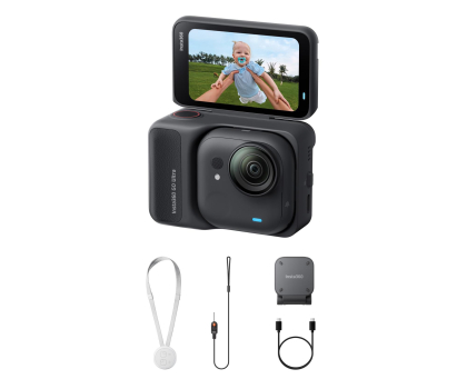 Kamera sportowa Insta360 GO Ultra Standard Bundle (Midnight Black)